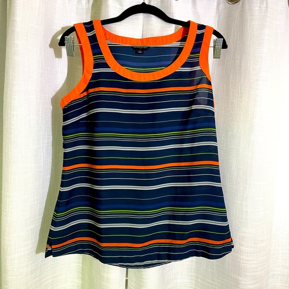 Striped tank top / blouse. - Picture 2 of 5
